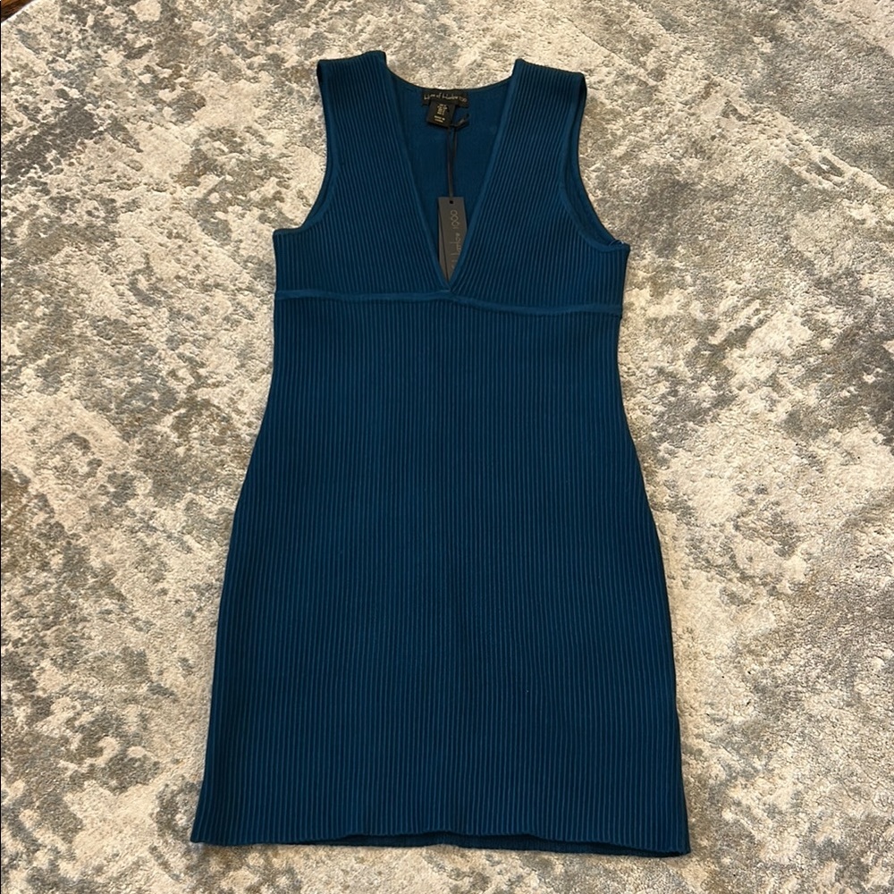 House of Harlow Teal Sleeveless Dress NWT